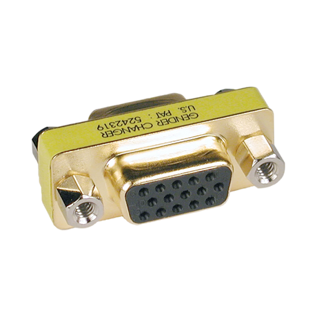 Tripp Lite Compact/Slimline VGA Video Coupler Gender Changer (HD15 F/F) — Being Shipped