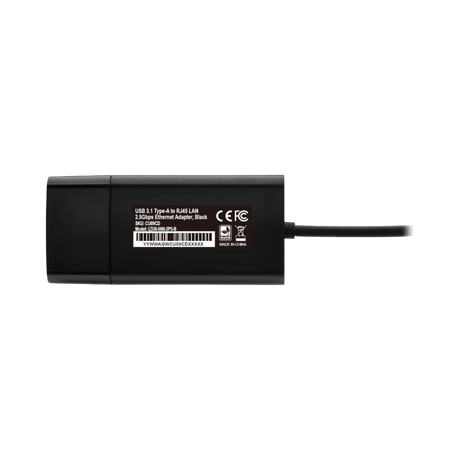 Tripp Lite USB to RJ45 Gigabit Ethernet Network Adapter (M/F), USB 3.1 Gen 1, 2.5 Gbps Ethernet, Black — Being Shipped
