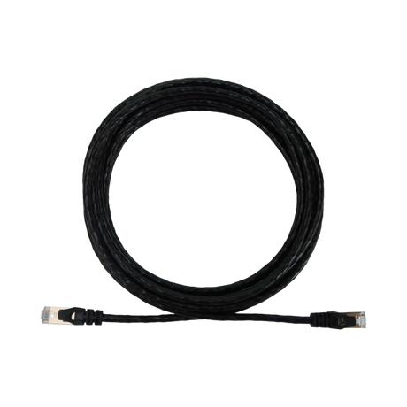 Tripp Lite Cat6a 10G Snagless Shielded Slim STP Ethernet Cable (RJ45 M/M), PoE, Black, 15 ft. (4.6 m) — Being Shipped