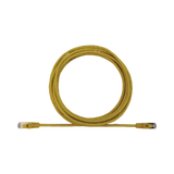 Tripp Lite Cat6a 10G Snagless Shielded Slim STP Ethernet Cable (RJ45 M/M), PoE, Yellow, 15 ft. (4.6 m) — Being Shipped