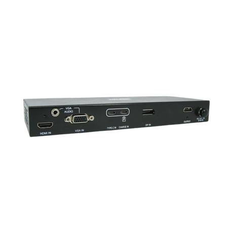 Tripp Lite 4-Port Presentation Switch, 4K 60 Hz (4:4:4) HDMI, DP, USB-C and VGA to HDMI, TAA — Being Shipped