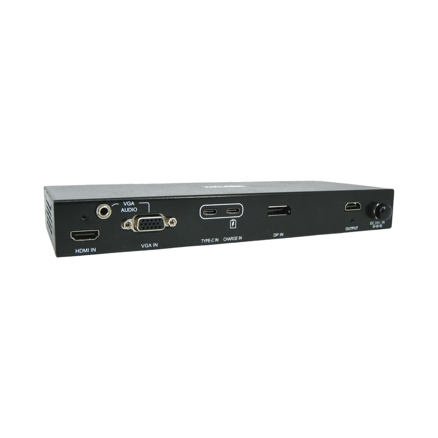 Tripp Lite 4-Port Presentation Switch, 4K 60 Hz (4:4:4) HDMI, DP, USB-C and VGA to HDMI, TAA — Being Shipped