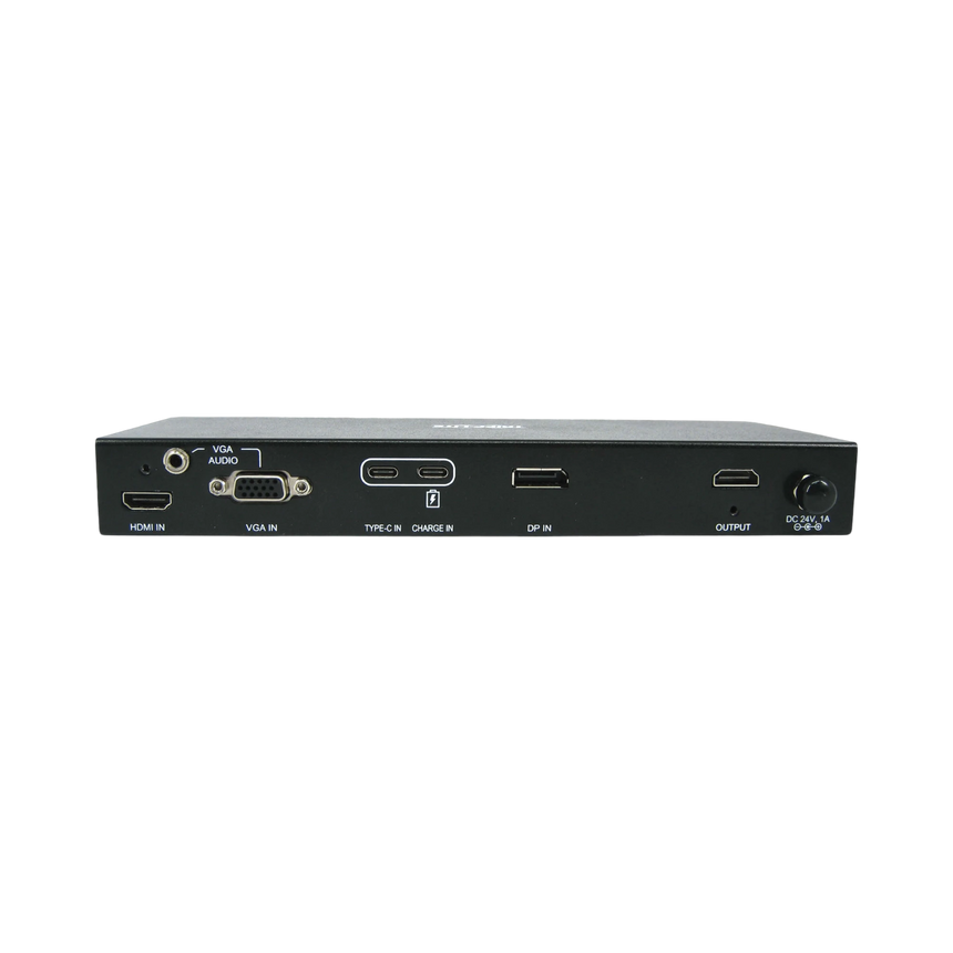 Tripp Lite 4-Port Presentation Switch, 4K 60 Hz (4:4:4) HDMI, DP, USB-C and VGA to HDMI, TAA — Being Shipped