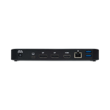 Tripp Lite USB-C Dock, Triple Display, 4K 60 Hz HDMI/DisplayPort, USB 3.x Gen 2 (10Gbps), USB-A/USB-C Hub, GbE, 85W PD Charging, EU/UK Power Adapters — Being Shipped