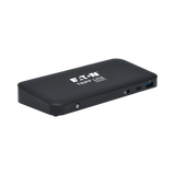 Tripp Lite USB-C Dock, Triple Display, 4K 60 Hz HDMI/DisplayPort, USB 3.x Gen 2 (10Gbps), USB-A/USB-C Hub, GbE, 85W PD Charging, EU/UK Power Adapters — Being Shipped