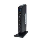 Tripp Lite USB-C Dock, Triple Display, 4K 60 Hz HDMI/DisplayPort, USB 3.x Gen 2 (10Gbps), USB-A/USB-C Hub, GbE, 85W PD Charging, EU/UK Power Adapters — Being Shipped