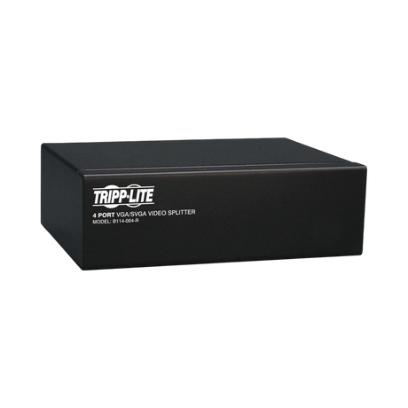 Tripp Lite 4-Port VGA/SVGA Video Splitter with Signal Booster, High Resolution Video, 350MHz, (HD15 M/4xF) — Being Shipped