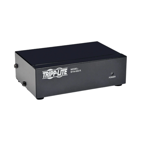 Tripp Lite 2-Port VGA/SVGA Video Splitter with Signal Booster, High Resolution Video, 350MHz, (HD15 M/2xF) — Being Shipped