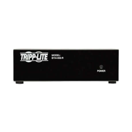 Tripp Lite 2-Port VGA/SVGA Video Splitter with Signal Booster, High Resolution Video, 350MHz, (HD15 M/2xF) — Being Shipped