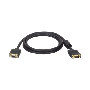 Tripp Lite VGA High-Resolution RGB Coaxial Cable (HD15 M/F), 10 ft. (3.05 m) — Being Shipped