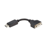 Tripp Lite DisplayPort to DVI-I Adapter Cable (M/F), 6 in. (15.2 cm), TAA — Being Shipped
