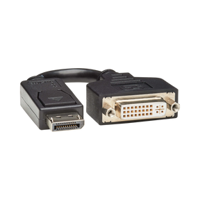 Tripp Lite DisplayPort to DVI-I Adapter Cable (M/F), 6 in. (15.2 cm), TAA — Being Shipped