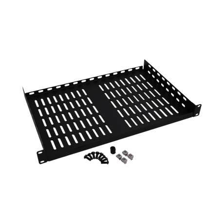 Tripp Lite SmartRack 1U Cantilever Fixed Shelf (40 lbs / 18.1 kgs capacity; 12-in. / 305 mm Deep) — Being Shipped