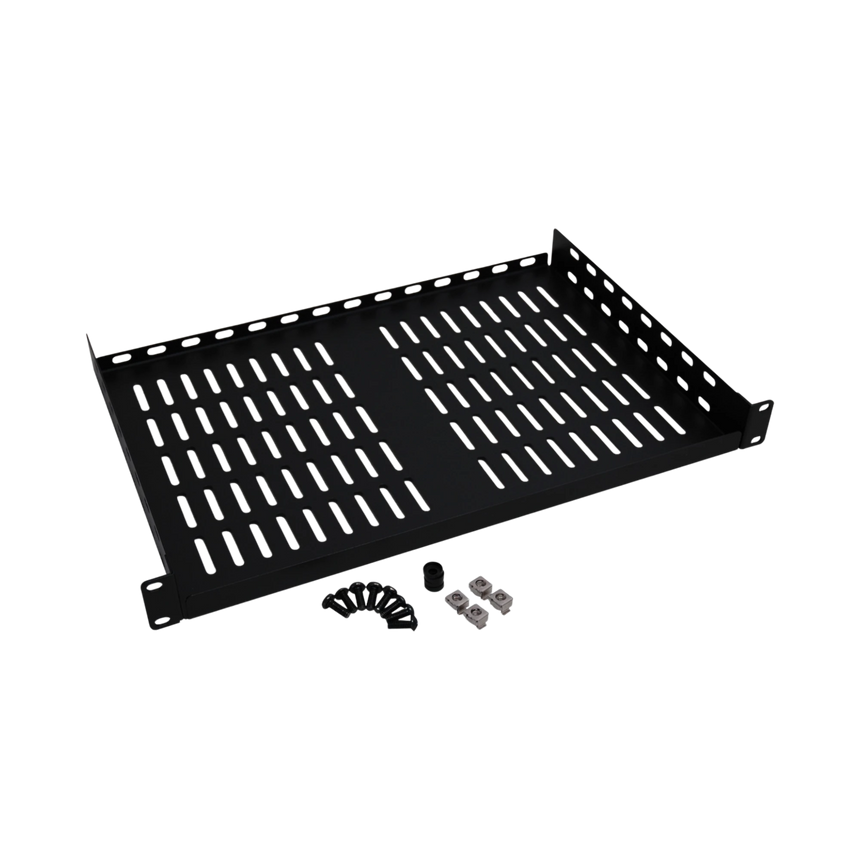 Tripp Lite SmartRack 1U Cantilever Fixed Shelf (40 lbs / 18.1 kgs capacity; 12-in. / 305 mm Deep) — Being Shipped