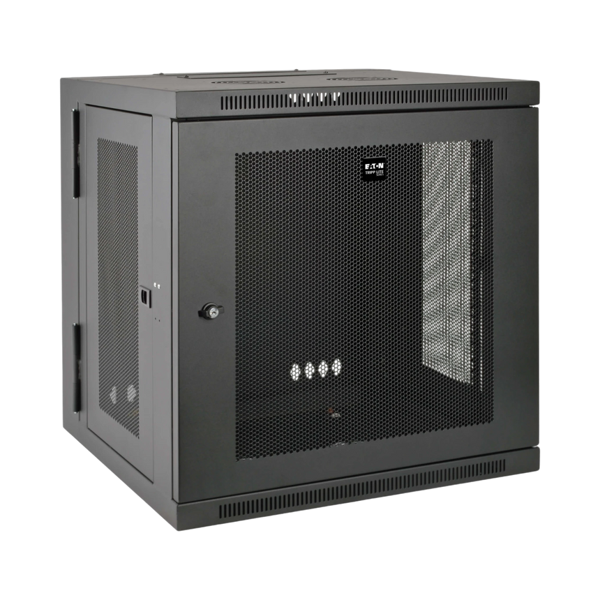 Tripp Lite SmartRack 10U Low-Profile Switch-Depth Wall-Mount Small Rack Enclosure, Hinged Back — Being Shipped