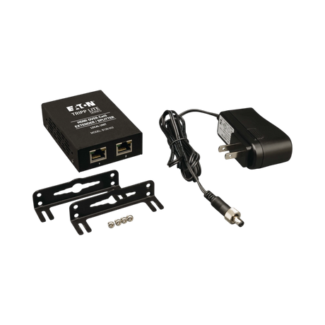 Tripp Lite 2-Port HDMI over Cat5/6 Extender/Splitter, Box-Style Transmitter for Video/Audio, Up to 150 ft. (45 m), TAA — Being Shipped