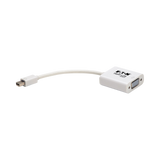 Tripp Lite Keyspan Mini DisplayPort to Active VGA Adapter, Video Converter (M/F), White, 6-in. (15.24 cm), TAA — Being Shipped