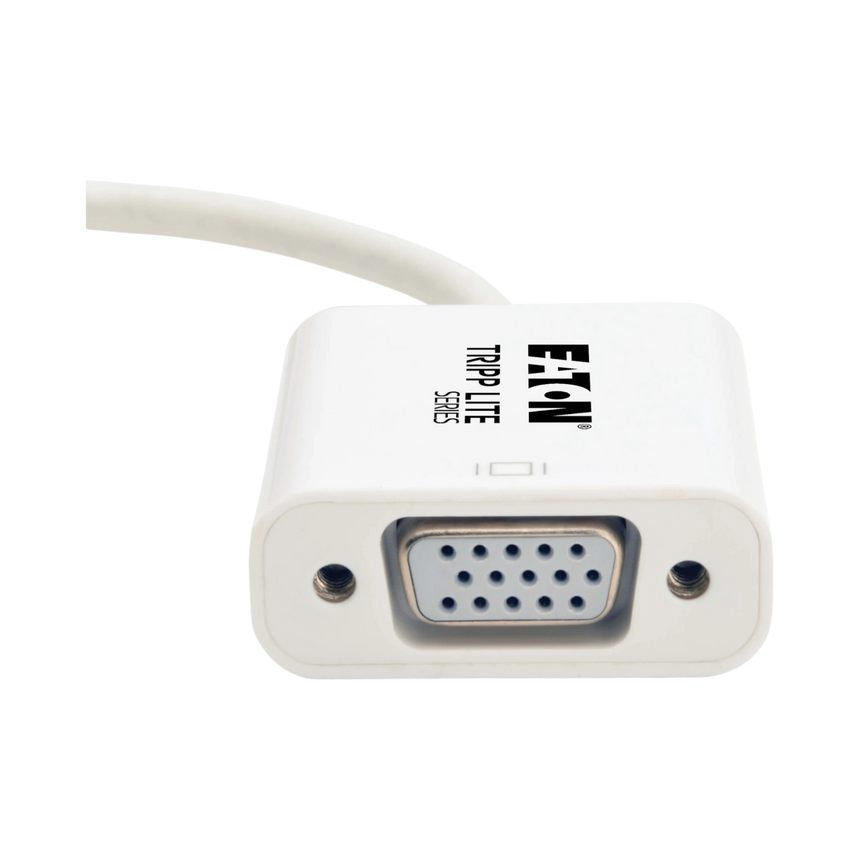 Tripp Lite Keyspan Mini DisplayPort to Active VGA Adapter, Video Converter (M/F), White, 6-in. (15.24 cm), TAA — Being Shipped