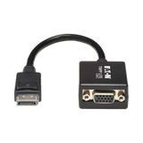 Tripp Lite DisplayPort to VGA Active Adapter Video Converter (M/F), 6-in. (15.24 cm) — Being Shipped