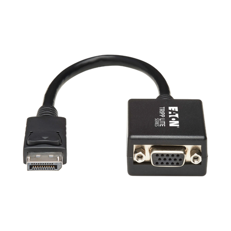 Tripp Lite DisplayPort to VGA Active Adapter Video Converter (M/F), 6-in. (15.24 cm) — Being Shipped