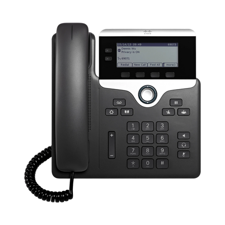 Cisco 7821 Two-Line IP Phone (Charcoal) — Being Shipped
