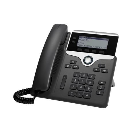 Cisco 7821 Two-Line IP Phone (Charcoal) — Being Shipped