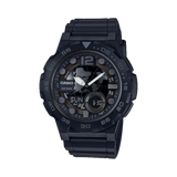 Casio Men's Black Analog-Digital Watch with 10-Year Battery — Being Shipped