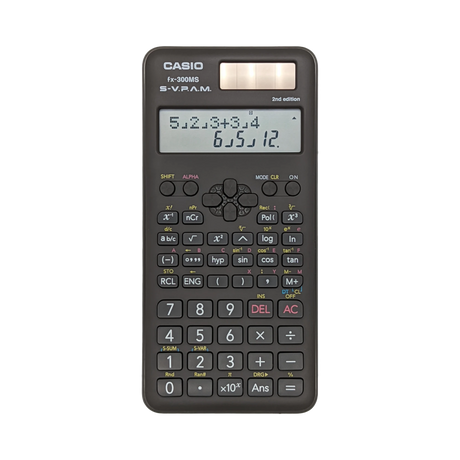 Casio Scientific Calculator fx-300MS PLUS 2, 240 Functions — Being Shipped