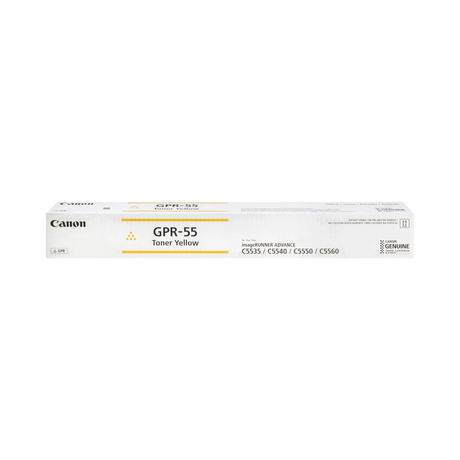 Canon GPR-55 Yellow Toner Cartridge for imageRUNNER Printers — Being Shipped
