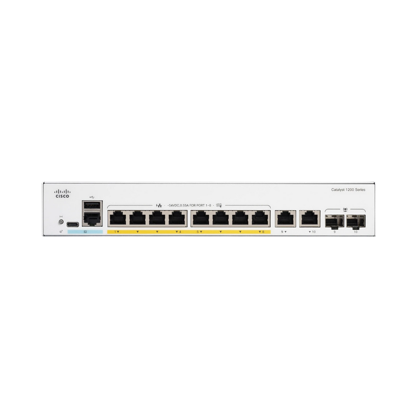 Cisco CBS250-8P-E-2G 8-Port Smart Switch — Being Shipped