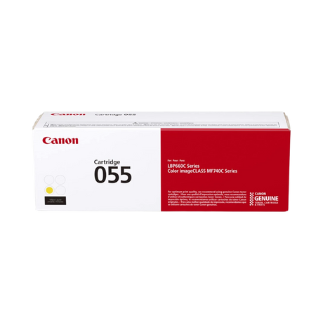 Canon 055 Standard-Capacity Yellow Toner Cartridge — Being Shipped