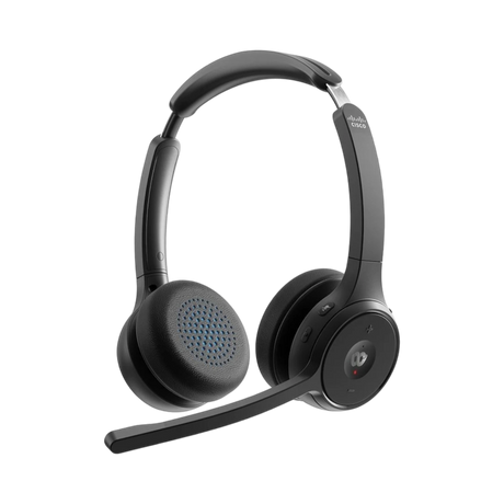 Cisco 722 Wireless Dual-Ear Headset (Carbon Black) — Being Shipped