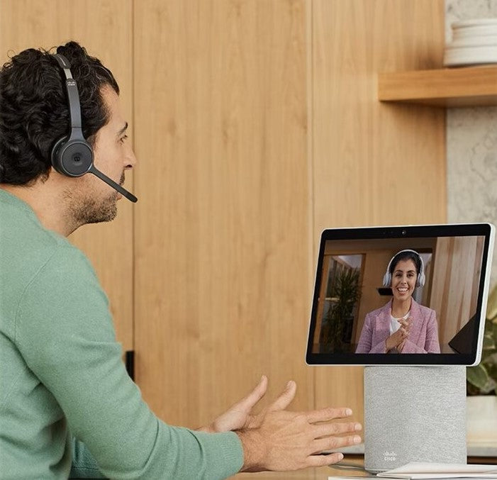Cisco 721 Microsoft Teams Certified Wireless Single-Ear Headset (Black) — Being Shipped
