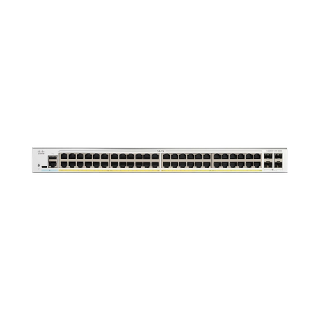 Cisco Catalyst 1300-48FP-4X Managed 48-Port PoE+ Switch — Being Shipped