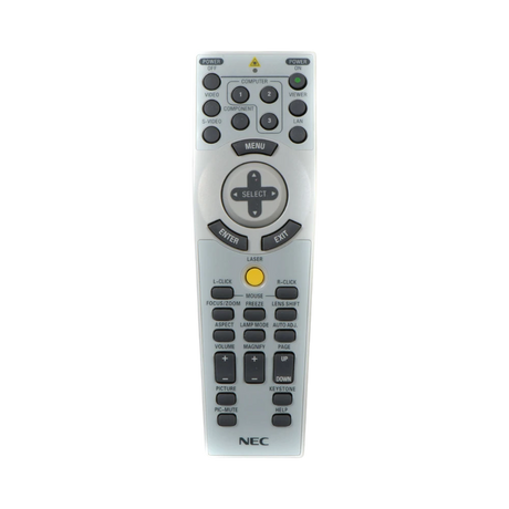 NEC RMT-PJ24 Remote Control for NP4000 and NP4001 Projectors — Being Shipped