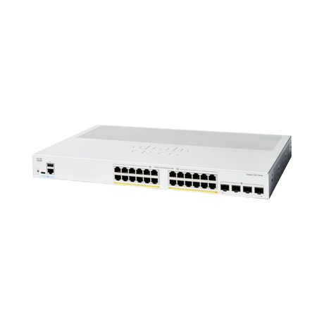 Cisco Catalyst 1200 Smart 24 Ports PoE+ Rack-Mountable Switch — Being Shipped