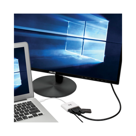 Tripp Lite USB-C to HDMI 4K Adapter with USB 3.x (5Gbps) Hub Ports and 60W PD Charging, HDCP, White — Being Shipped