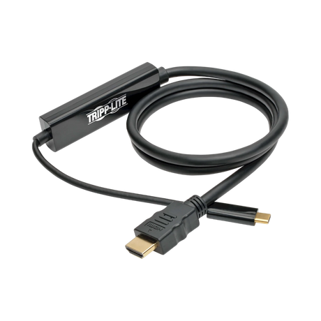 Tripp Lite USB-C to HDMI Active Adapter Cable (M/M), 4K, Black, 3 ft. (0.9 m) — Being Shipped