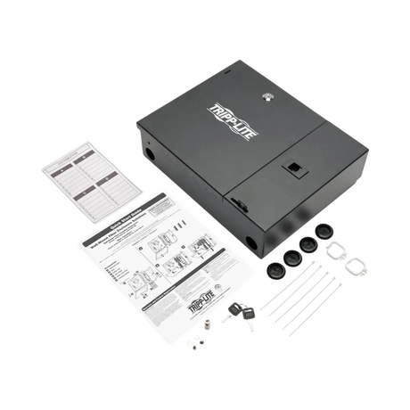 Tripp Lite Wall-Mount Fiber Optic Distribution Enclosure, 4-Panel Capacity — Being Shipped