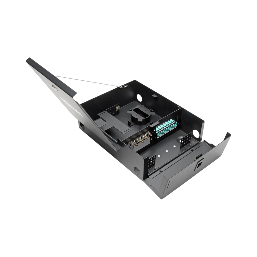Tripp Lite Wall-Mount Fiber Optic Distribution Enclosure, 4-Panel Capacity — Being Shipped
