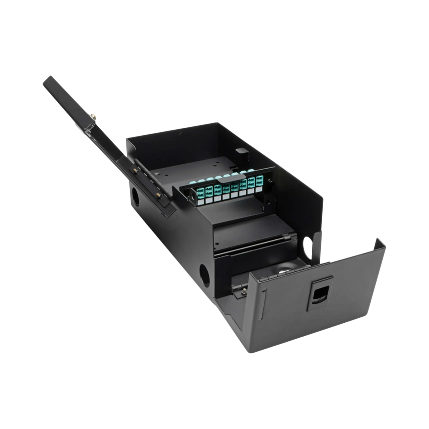Tripp Lite High-Density Fiber Adapter Panel (MMF/SMF), 8 LC Duplex Connectors, Black — Being Shipped
