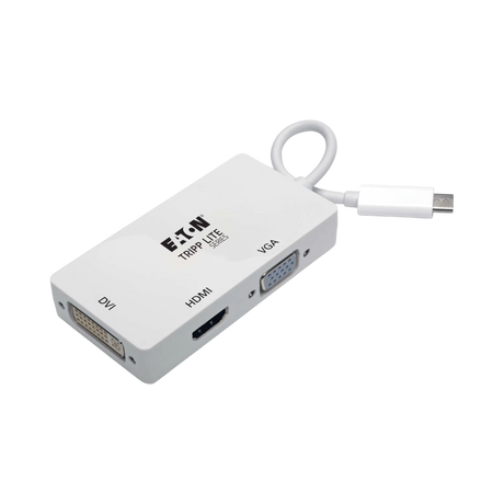 Tripp Lite USB C to HDMI, DVI & VGA Multiport Adapter Converter — Being Shipped