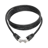 Tripp Lite Cat6a 10G Snagless Shielded STP Ethernet Cable (RJ45 M/M), PoE, Black, 7 ft. (2.13 m) — Being Shipped