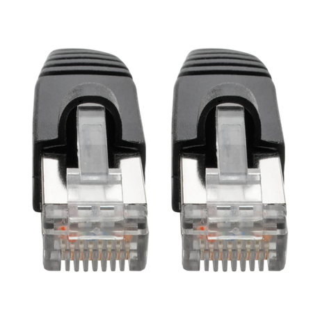 Tripp Lite Cat6a 10G Snagless Shielded STP Ethernet Cable (RJ45 M/M), PoE, Black, 7 ft. (2.13 m) — Being Shipped