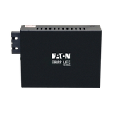 Tripp Lite Gigabit Multimode Fiber to Ethernet Media Converter, 10/100/1000 SC, International Power Supply, 850 nm, 550M (1804.46 ft.) — Being Shipped