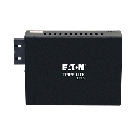 Tripp Lite Gigabit Multimode Fiber to Ethernet Media Converter, 10/100/1000 SC, International Power Supply, 850 nm, 550M (1804.46 ft.) — Being Shipped