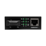 Tripp Lite Gigabit Multimode Fiber to Ethernet Media Converter, 10/100/1000 SC, International Power Supply, 850 nm, 550M (1804.46 ft.) — Being Shipped