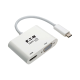Tripp Lite HDMI 4K VGA USB-C Multiport Adapter (White) — Being Shipped