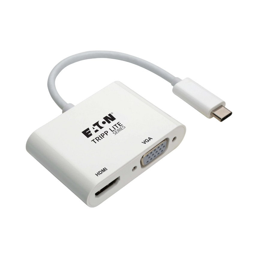 Tripp Lite HDMI 4K VGA USB-C Multiport Adapter (White) — Being Shipped