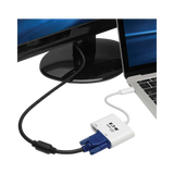 Tripp Lite HDMI 4K VGA USB-C Multiport Adapter (White) — Being Shipped